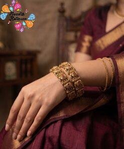 Lakshmi Designer Matte Finished Bangles