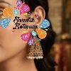 White Pearl With Kopuram Designer Oxidised Gold Jhumkha White Pearl With Kopuram Designer Oxidised Gold Jhumkha