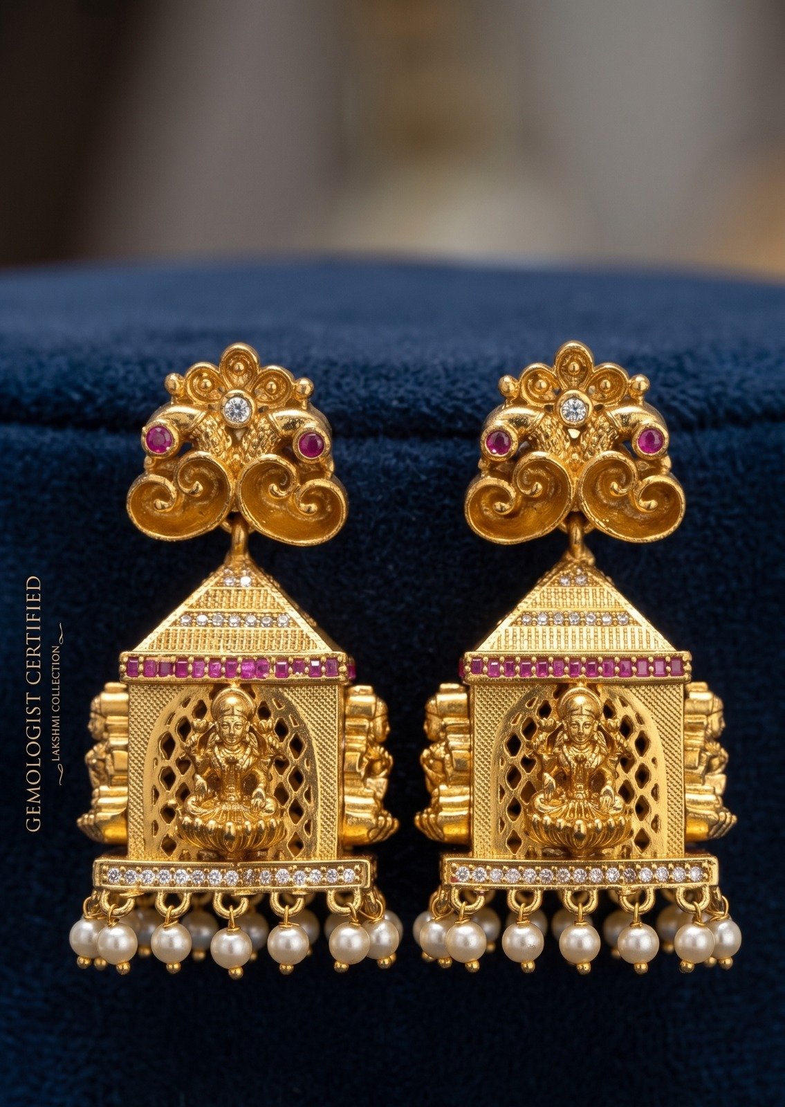 Lakshmi Designer Matte Finished Jhumka Lakshmi Designer Matte Finished Jhumka - Image 2