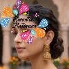 Ganesha Designer Matte Finished Jhumka