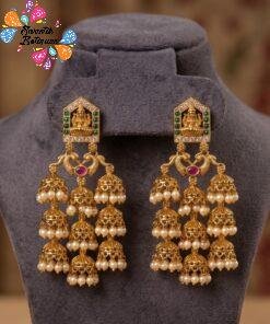 Lakshmi Designer Matte Finished Earrings