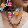 Amman Designer Matte Finished Necklace