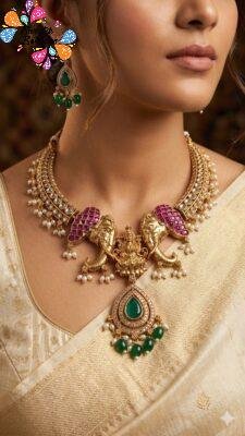 Lakshmi Designer Matte Finished Haram