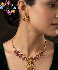 Lakshmi Designer Matte Finished Necklace