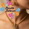 Maroon Perumal Designer Matte Finished Necklace