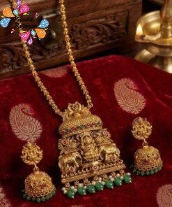 Alternative view of Lakshmi Designer Matte Finished Haram