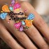 Premium Flower Designer Matte Finished Ring Premium Flower Designer Matte Finished Ring