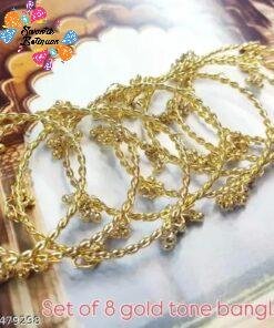 Premium Oxidised Gold Kashmir Bangles Premium Oxidised Gold Kashmir Bangles