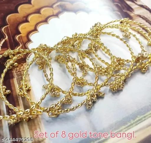 Premium Oxidised Gold Kashmir Bangles Premium Oxidised Gold Kashmir Bangles - Image 2