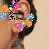 Floral Designer Oxidised Gold Jhumkha Floral Designer Oxidised Gold Jhumkha