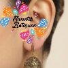 Floral Designer Oxidised Gold Jhumkha Floral Designer Oxidised Gold Jhumkha