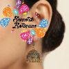 Floral Designer Oxidised Gold Jhumkha Floral Designer Oxidised Gold Jhumkha