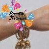 Gold Stone Designer Oxidised Gold Bangle with Jhumkha Hangings Gold Stone Designer Oxidised Gold Bangle with Jhumkha Hangings