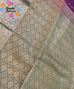 Gold Weave Designer Deep Wine Maroon And Olive Green Premium Semi Silk Saree Gold Weave Designer Deep Wine Maroon And Olive Green Premium Semi Silk Saree