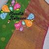 Floral Designer Green With Pink Premium Semi Silk Saree Floral Designer Green With Pink Premium Semi Silk Saree