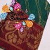 Floral Designer Dark Green With Dark Maroon Premium Semi Silk Saree Floral Designer Dark Green With Dark Maroon Premium Semi Silk Saree