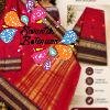 Crimson Red With Dark Maroon Gold Zari Border Premium Kanchi Cotton Saree with Rich Pallu Crimson Red With Dark Maroon Gold Zari Border Premium Kanchi Cotton Saree with Rich Pallu