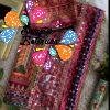 Premium  Rashmika Mandanna Inspired  Satin Silk Saree