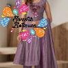 Premium Lavender Lotus Embroidery Designer Ready Made Shalwar Suit